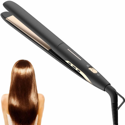 Transform Your Hair with the Professional Ceramic Hair Straightener - Adjustable Heat Settings for Perfect Styling