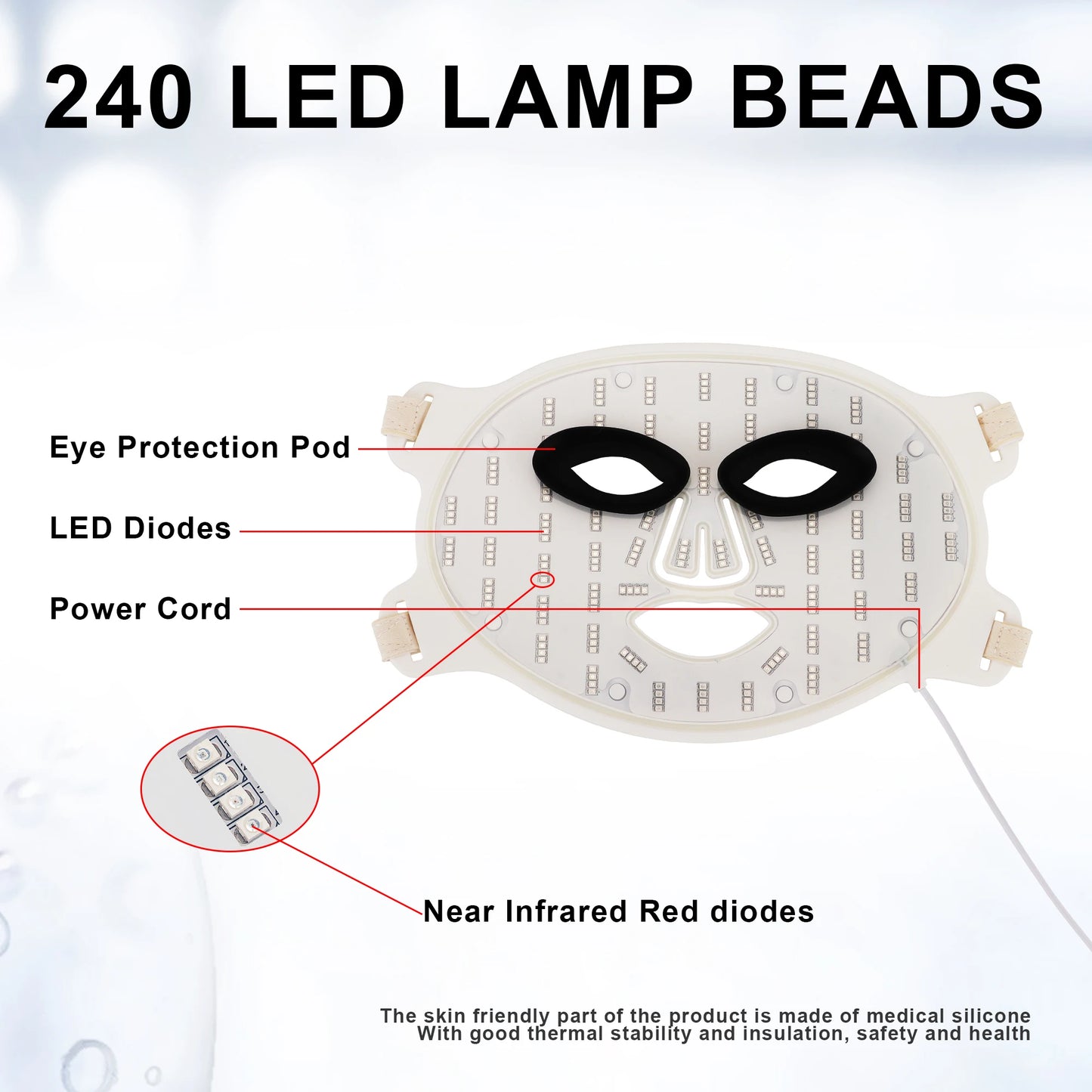 Transform Your Skin with the Professional 4 Color Silicone LED Mask - Advanced Red Light Therapy for Home Use